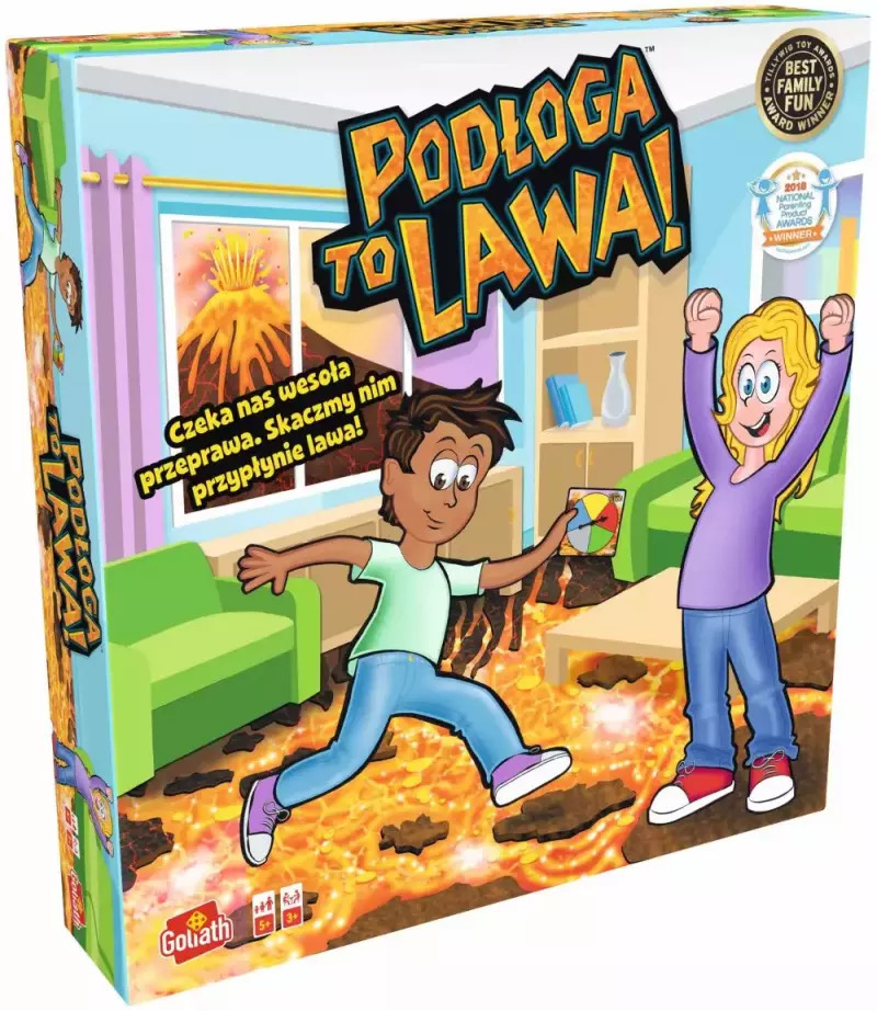 Podłoga to lawa! [Pomoc dydaktyczna]